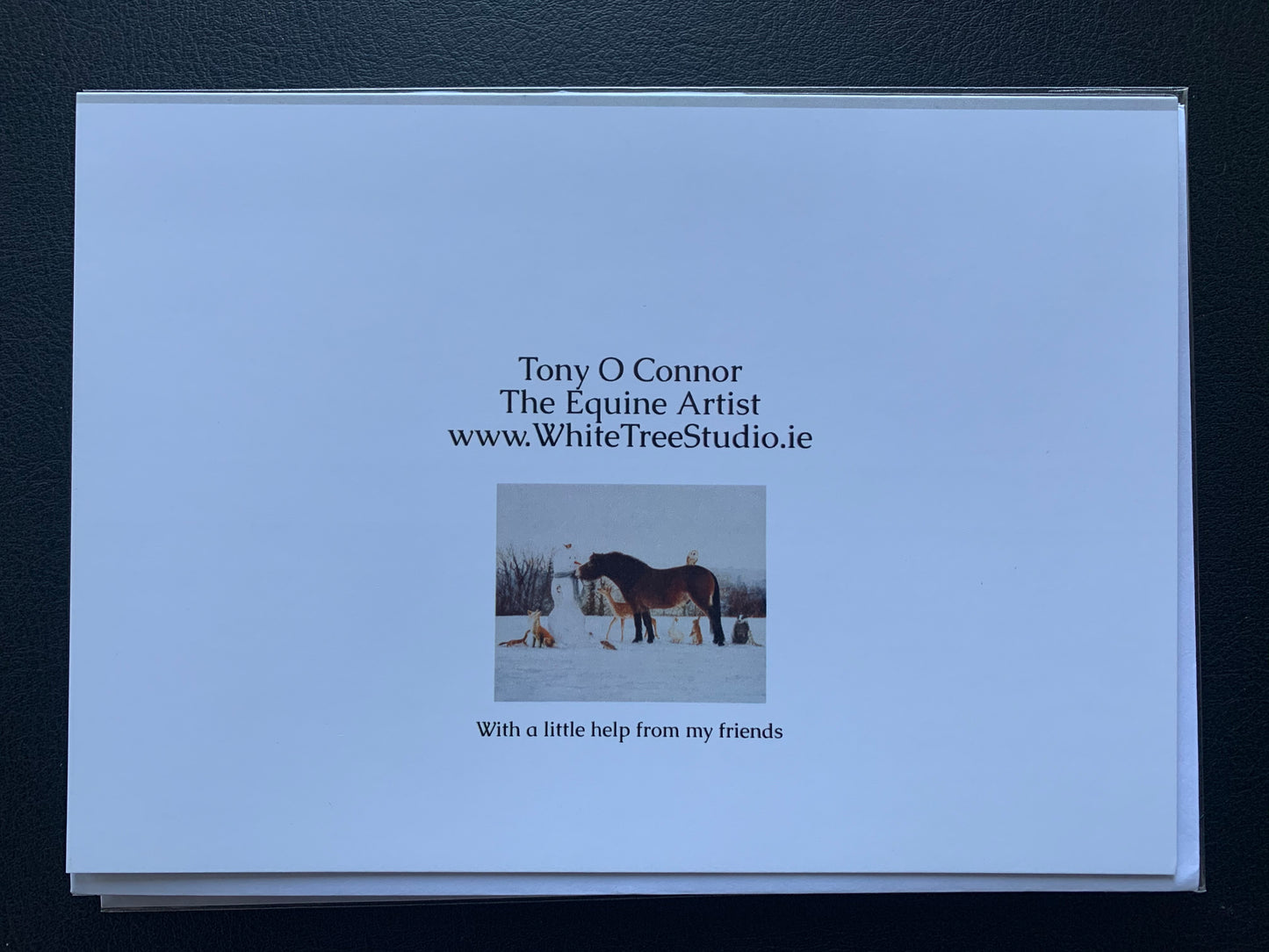 PREORDER NOW : With a little help from my friends greeting cards.