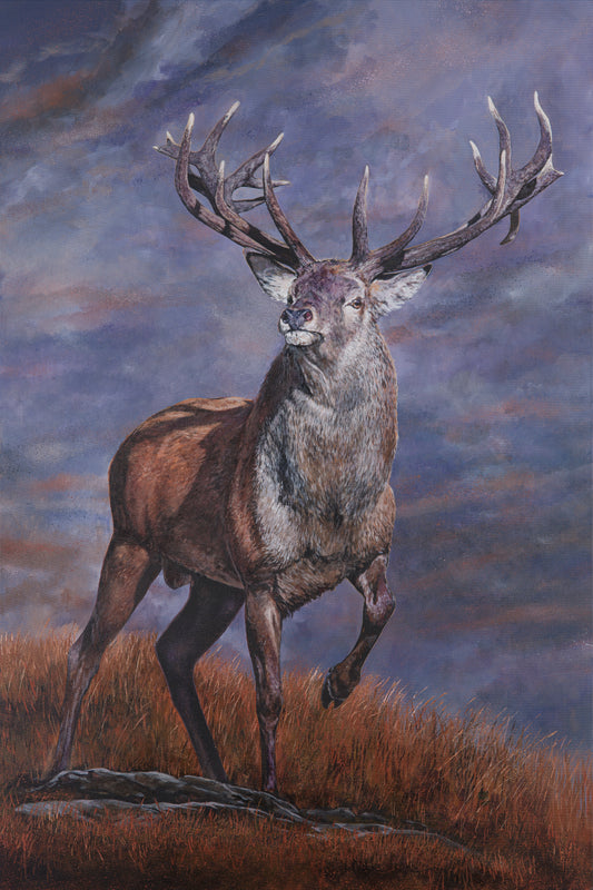 THE KING OF KNOCKREER limited edition giclee print