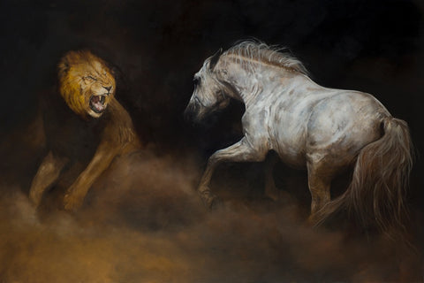 LIMITED EDITION Fine Art Giclée Print 'Against All Odds'