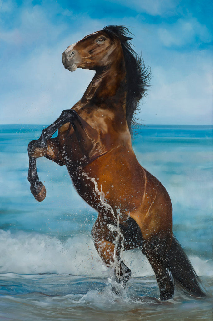 NEW VERY LIMITED EDITION ‘Riding the Waves’ giclee print